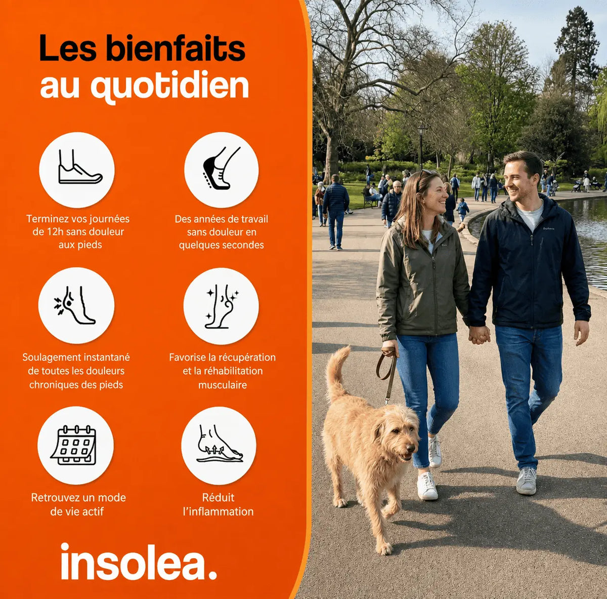 Semelles Massantes INSOLEA™